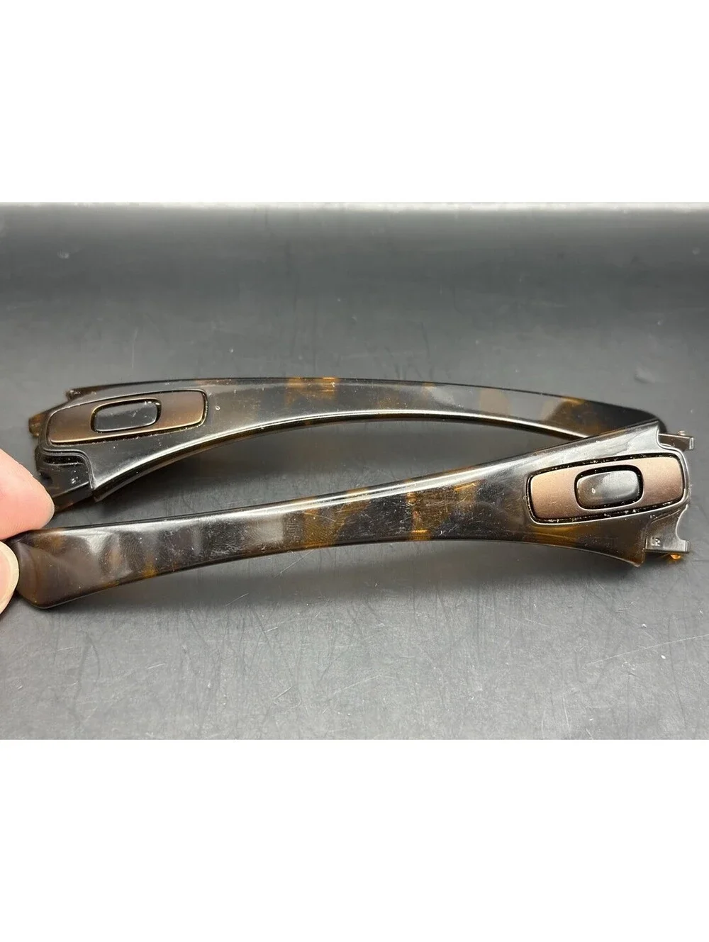 Oakley Antix Polished Brown Tortoise OEM Replacement Arms 03-703 (Icons)